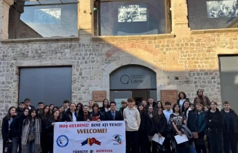 Edirne ve Köstence'den öğrenciler aynı atölyede üretti