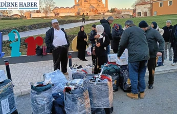 Edirneli umreciler kutsal topraklardan döndü