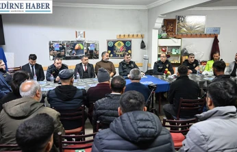 Emniyet Müdürü Ayhan, Yıldırım Hacısarraf Mahallesi sakinleriyle bir araya geldi