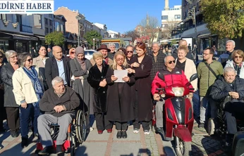 Engelli bireylerin yaşadığı sorunlara dikkat çekmek için bir araya geldiler