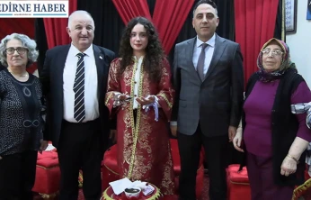 Evlilik kredisi alan çiftler için temsili kına gecesi düzenlendi