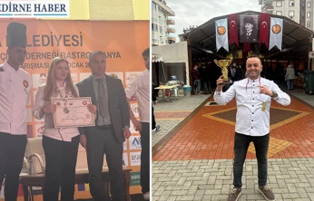 Gastro Alanya'dan Edirne'ye altın ve gümüş gururu