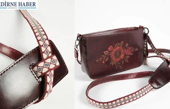 Geleneksel motifler deri tasarımlarda yaşatılıyor