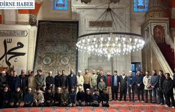 Gençler sabah namazında buluştu