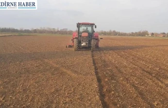 Havsa'da Yerli ve Milli tohumlarla hububat ekimi