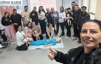 Hayat kurtaran eğitimler aralıksız sürüyor