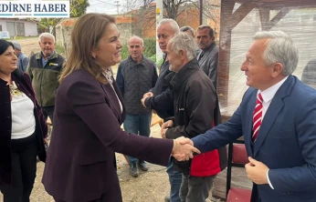 İba, İpsala'da vatandaşlarla bir araya geldi