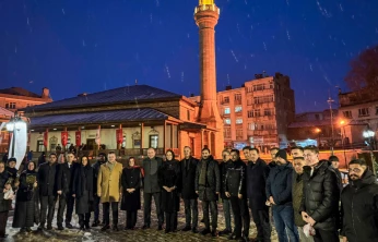 İba, Muradiye Camisi'nin açılışına katıldı