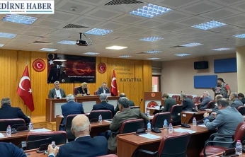 İl Genel Meclisi Kasım Ayı Toplantılarında Edirne'nin Yatırım ve Kalkınma Gündemi