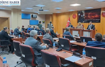 İl Genel Meclisi Toplantı başlıkları Enez'in İmar Sorunları ve TMO Alımları