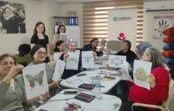 Kadın Danışma Merkezinde düzenlenen atölyelerde eğitim verildi