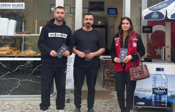 'Kadına Şiddete Hayır' Mesajı Esnafın Masalarına Taşındı