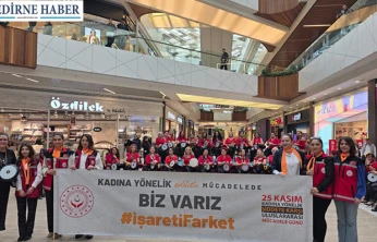 Kadına şiddetle mücadele için ortak buluşma