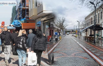 Kalabalıktan ıssızlığa: Ulus Pazarı kapandı, Edirne boş kaldı