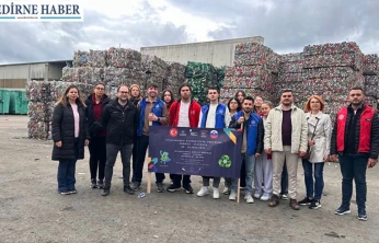 Keşanlı gençler Slovenya'da sıfır atık için buluştu