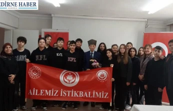 Kıbrıs Gazisi Mehmet Kanar gençlerle buluştu