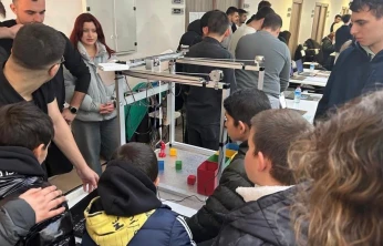 Koruma altındaki çocuklar dönem sonu proje sergisini ziyaret etti