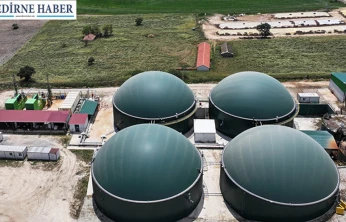 Kumdere köyünde kurulan tesiste bitkisel ve hayvansal atıklar elektriğe dönüşüyor