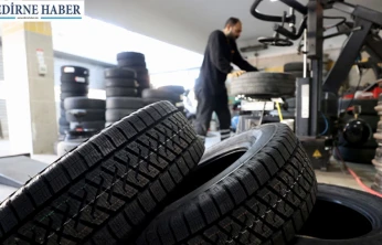 Lastikçilerde 'kış lastiği' mesaisi