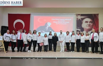 Meriç'te Öğretmenler Günü'nü Halk Korosu Taçlandırdı