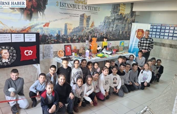 Minik öğrencilerden yerli üretim, el emeği ve kültür aynı sergide buluştu