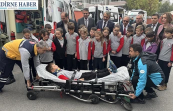 Minik sağlık elçilerinden farkındalık