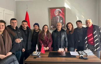 Muhtarlar çalışan gazetecileri unutmadı