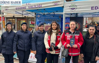 Saraçlar'da 25 Kasım Mesajı: 'Kadına Şiddete Hayır'