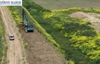 Sarayiçi'nde taşkın riskini azaltacak dere temizliği