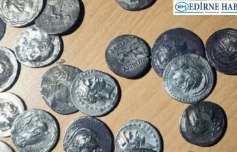 Sınır kapısında tarihi sikke operasyonu