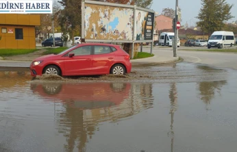 Talatpaşa'da su patlağı krizi tepkilere sebep oldu