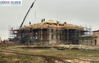 Tarihi Edirne Sarayı ayağa kaldırılıyor