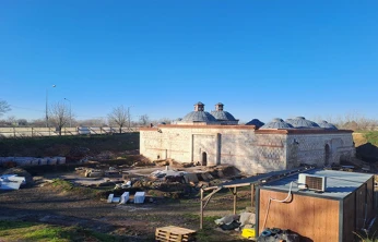 Tarihi Gazi Mihal Hamamı'nda restorasyonun ilk etabı tamamlandı