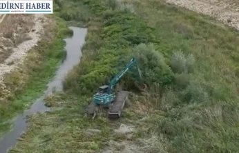 Taşkınlara karşı kritik kanalda temizlik seferberliği