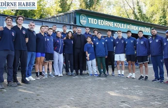 TED Edirne Koleji Kürek Kulübü yaptığı atılımlarla adından sıkça söz ettiriyor