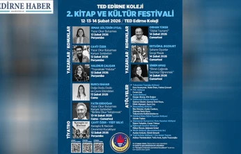 TED Edirne Koleji'nde kitap ve kültür şöleni başlıyor