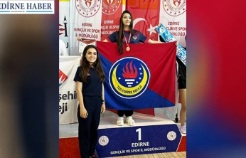 TED Edirne Koleji öğrencisi Elçin Çınarkök'ten büyük başarı