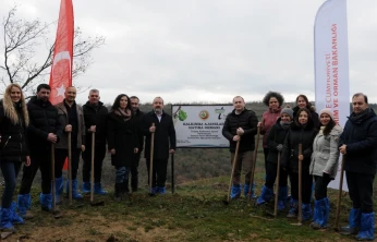 Tekirdağ'da 2 Bin Fidan Toprakla Buluştu