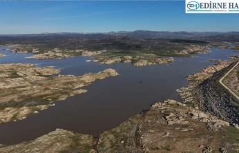 Yağışlar Trakya'daki barajlara can suyu oldu