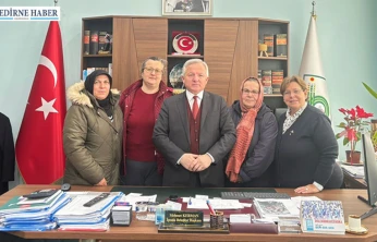 Yaptıkları çalışmalar hakkında Başkan Kerman'a bilgi verdiler