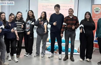 Yeni İlk Yardımcılar sertifikalarını aldı