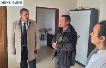 Yıldırım, Lalapaşa Devlet Hastanesi ve Köy Sağlık Evinde Çalışmaları Yerinde İnceledi