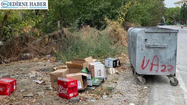 Edirne’de Çöp Sorununa Çözüm Bulunamıyor