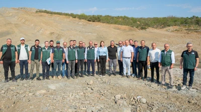 Çömlekköy Barajı'nda tarihi adım