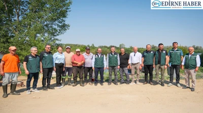 Meriç sulamasıyla 78 bin dekar arazi modern sulamaya kavuştu