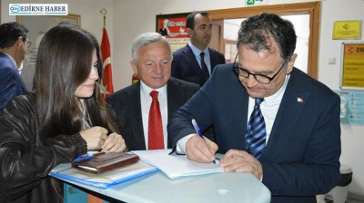 Otrar, İpsala ve Keşan'da ziyaretlerde bulundu