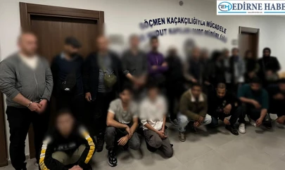 41 düzensiz göçmen yakalandı