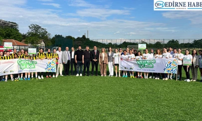 Edirne'de çevre için sahaya çıktılar