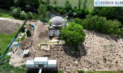 Evliya Kasımpaşa Camii'nde restorasyon çalışmaları hız kesmeden sürüyor