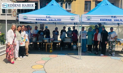 Okul Aile Birliği'nden gönülleri ısıtan lokma şenliği